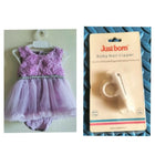 Dress your child in elegance with the MARK AND MIA Sleeveless Party Wear Frock/Dress and Nail Cutter Combo – perfect for special occasions and practical care. A stylish and functional combo for your little one's wardrobe.