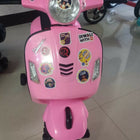 SHAKY WORLD Vespa scooty for kids, ride-on scooter for boys and girls, stylish kids scooty toy, Vespa design ride-on, indoor outdoor ride-on scooter