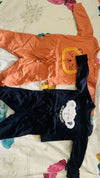 ARIEL Cotton Fleece T-Shirt With Trousers (Set Of 2)