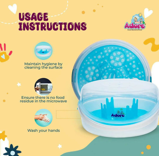 Shop now for the Microwave Stem Steriliser/Sterilizer for Baby, ensuring quick and efficient hygiene for feeding accessories!