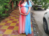 Georgette Maternity Wear - Lightweight, breathable, and stylish design for comfort and elegance during pregnancy.