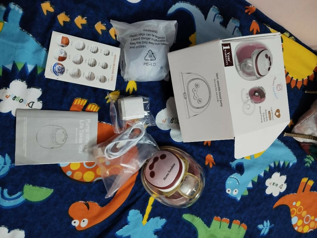 MOMSUNSHINE Wearable Electric Breast Pump

