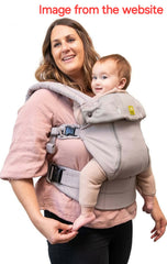 LÍLLÉbaby Complete All Seasons Ergonomic 6-in-1 Baby Carrier Newborn to Toddler - with Lumbar Support - for Children 7-45 Pounds - 360 Degree Baby Wearing - Inward & Outward Facing - Stone