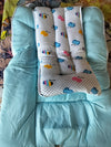 Baby Bed (Blue )/Sleeping Bag/ Baby Nest