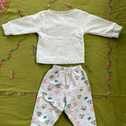 CUCUMBER Baby 100% Cotton Light Green Full Sleeves Suit(Dress). IT is A 2 - PC. Set, Contains A Pair of T-Shirt & Legging !! - PyaraBaby