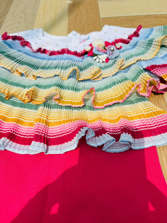 Cute Skirt  Dress for Baby Girl Set of 3