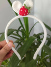 Hand Crocheted Hairband For Baby Girl (Designs available)