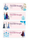 Name Stickers (Personalised) (48 stickers) 2.50X 1.50 Inches