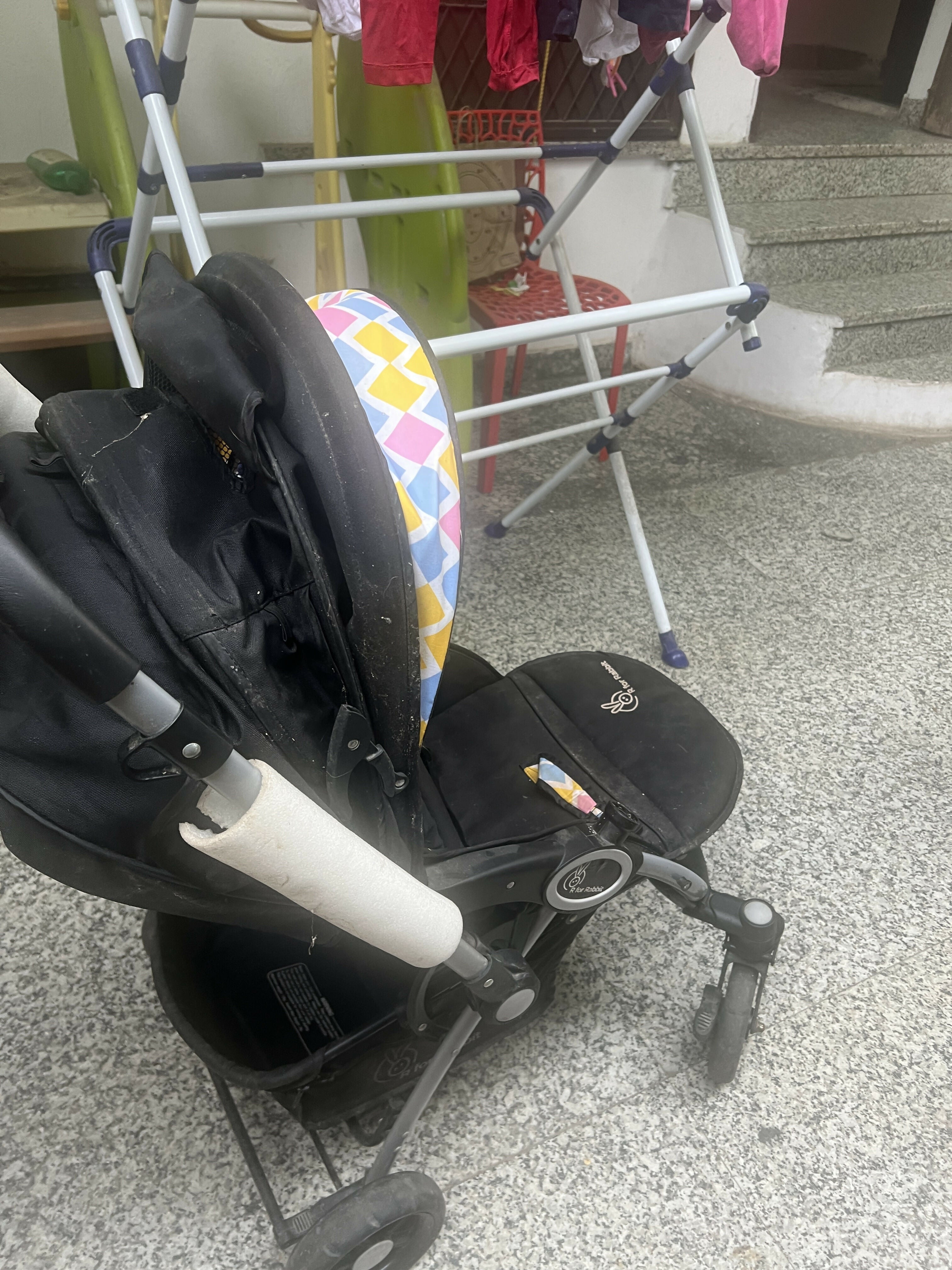 R FOR RABBIT  Chocolate Ride Stroller/Pram
