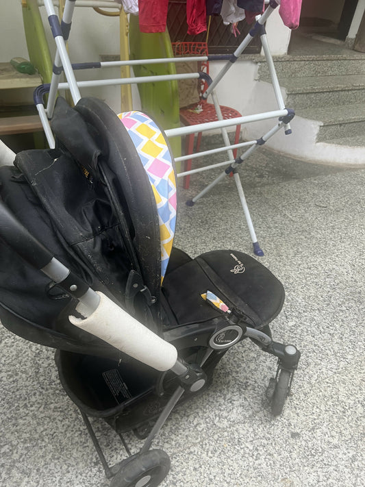 R FOR RABBIT  Chocolate Ride Stroller/Pram