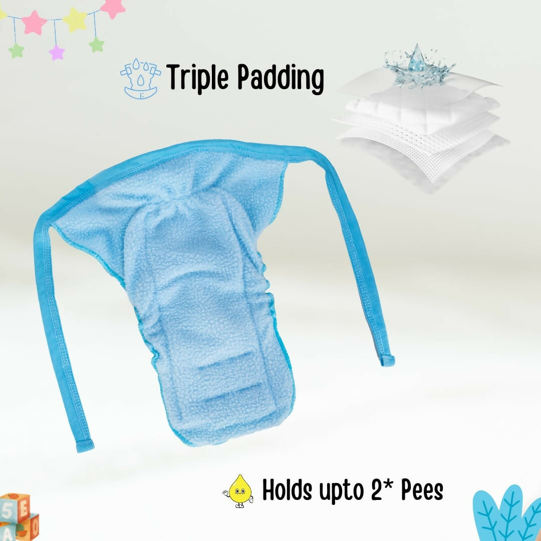 ADORE Insta Dry Baby Cloth Tie Knot Langot - PyaraBaby