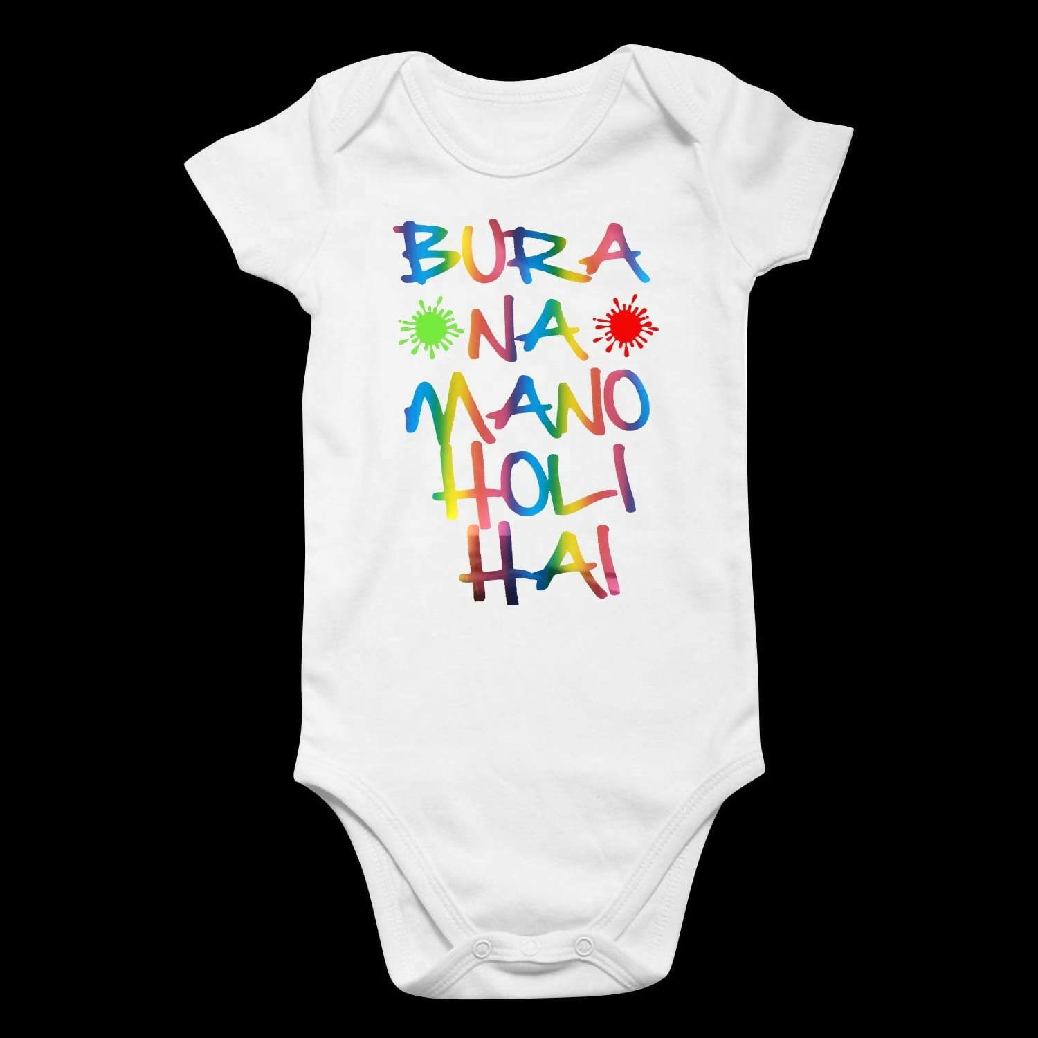 Holi Special Baby Rompers