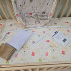 BABYHUG Kelly Wooden Cot / Crib With Detachable Bassinet & Mosquito Net