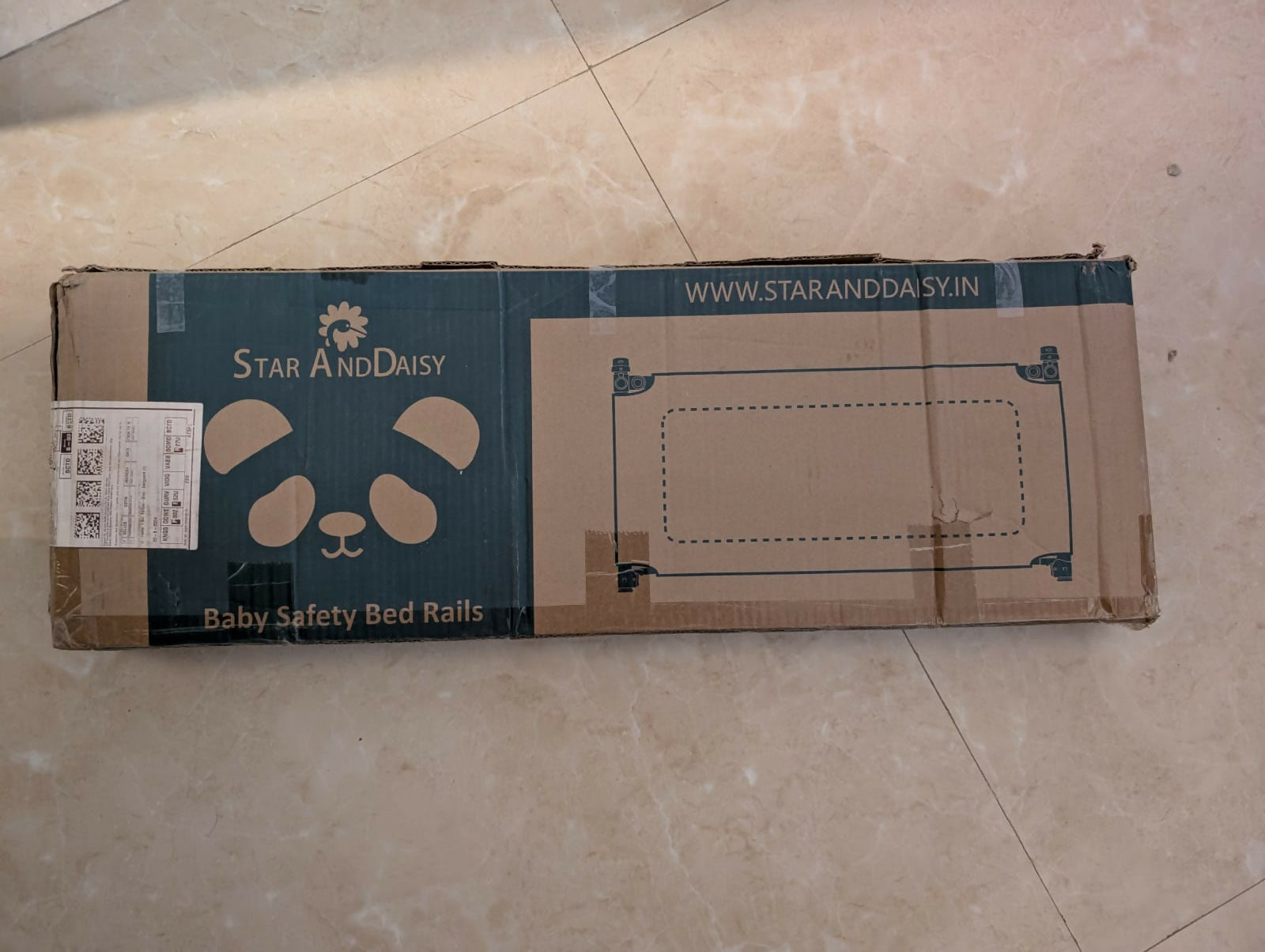 Star and Daisy Bed Rail Guard