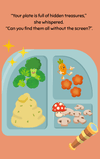 Zuzu's Mealtime Treasure Hunt - A Storybook Size A5