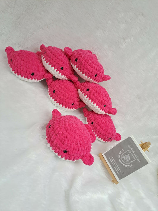 Crochet tiny whale / soft toy/ Crochet birthday return gift/ Crochet whale plushie