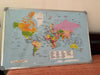 Pinboard World Map – 3x2 ft High Definition