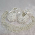 Crochet baby booties