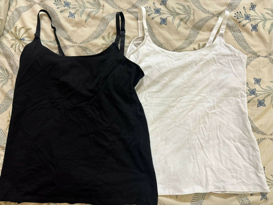 Shop MAMA 2-pack nursing tops – soft, practical, and easy for everyday breastfeeding.


