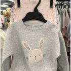 grey marl rabbit sweatshirt