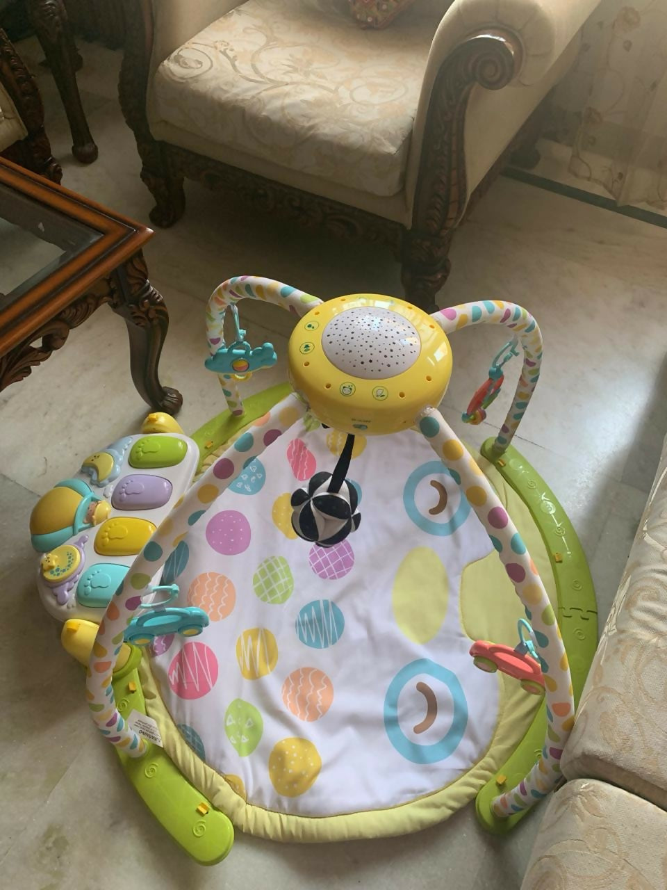 Engage and delight your baby with the R For Rabbit Playgym—offering a fun, interactive space that supports sensory development and motor skills!