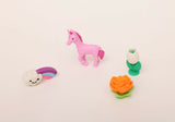 Fun colorful dust free erasers for kids. Erasing anymistake becomes much more fun with these beautifully crafted erasers.