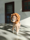 Amigurumi Crochet Lion Made with Soft Cotton Yarn