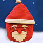 Woven Storage Basket with Cap /Christmas Special Baskets
