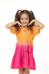 Tangerine Blush Girl's Dress
