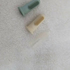 Sterilised Mushie Baby Finger Toothbrush set—gentle, BPA-free silicone brushes for oral hygiene and teething relief.