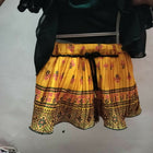 Green Skirt Top For Baby Girl