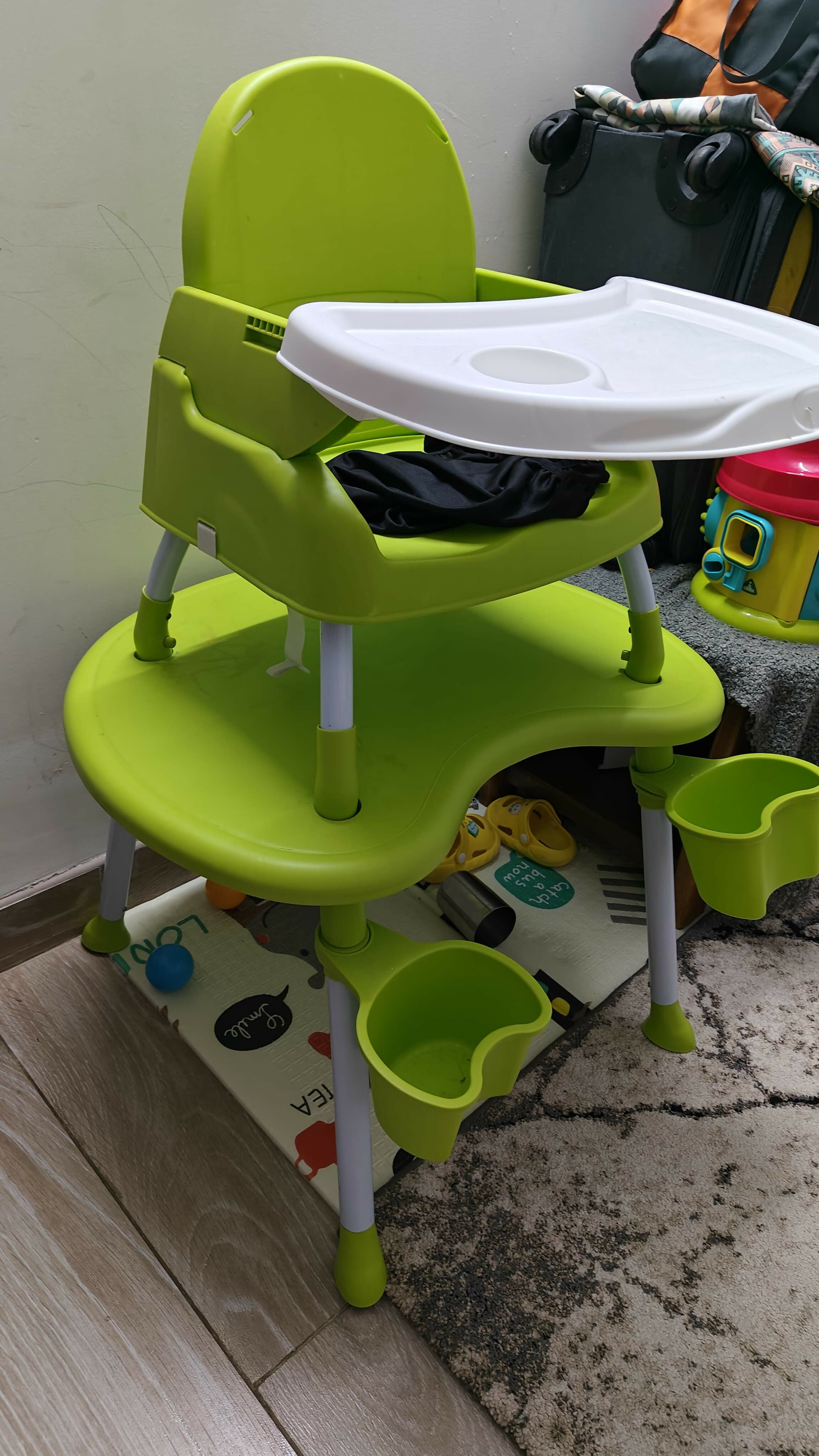 Grow, Eat, and Play in Style – LuvLap 4-in-1 High Chair for Every Milestone!