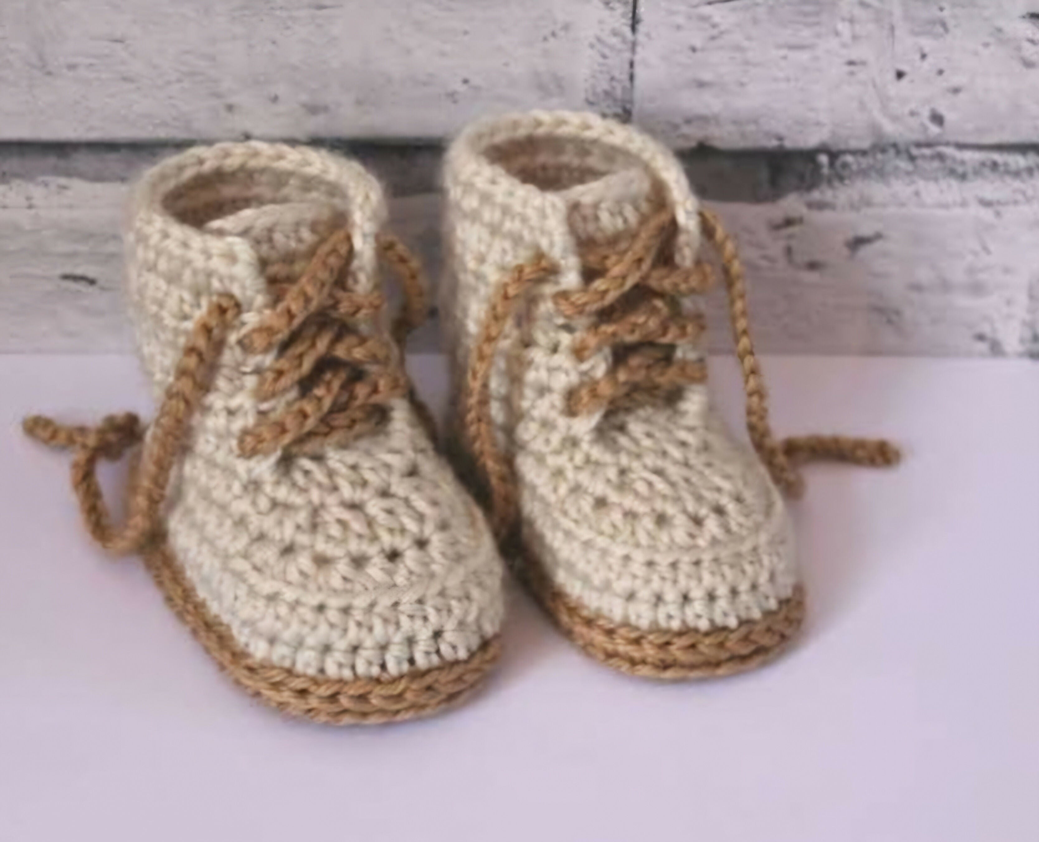 Crochet Baby Boy Shoes