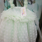 Light green lace dress 