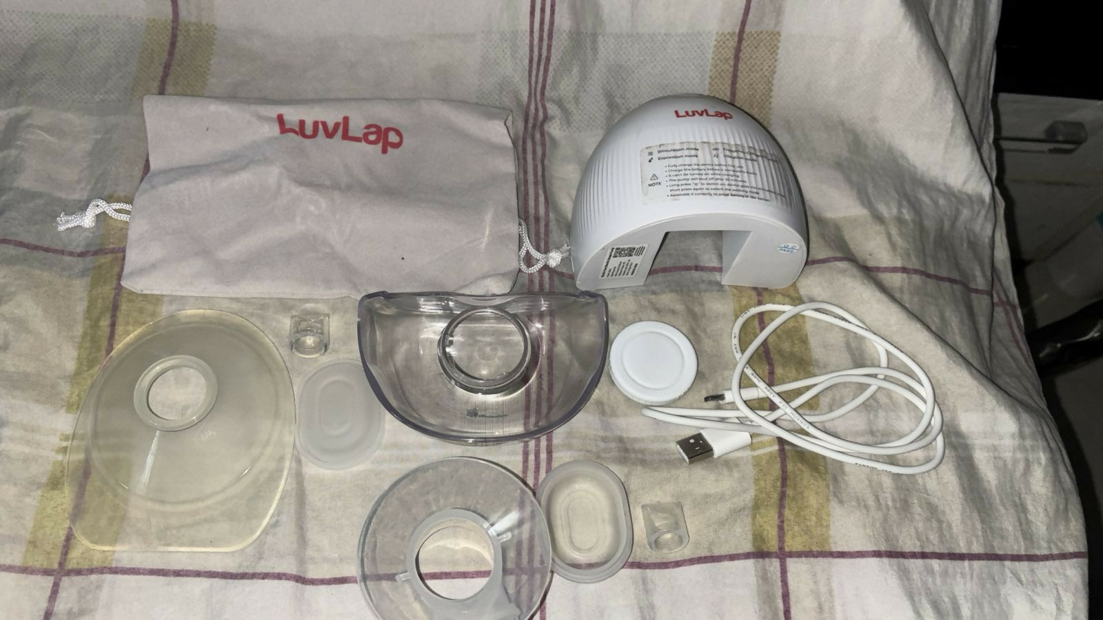 LUVLAP wearable breast pump
