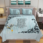 LIFESTYLE COLLECTION Digital Panel Print Cotton Bedsheet Set