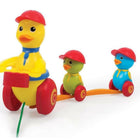 Giggles duck parade toy, pull-along drum toy, walking toys for 1 year old, preschool musical toy, interactive pull toy for toddlers, Giggles infant toys