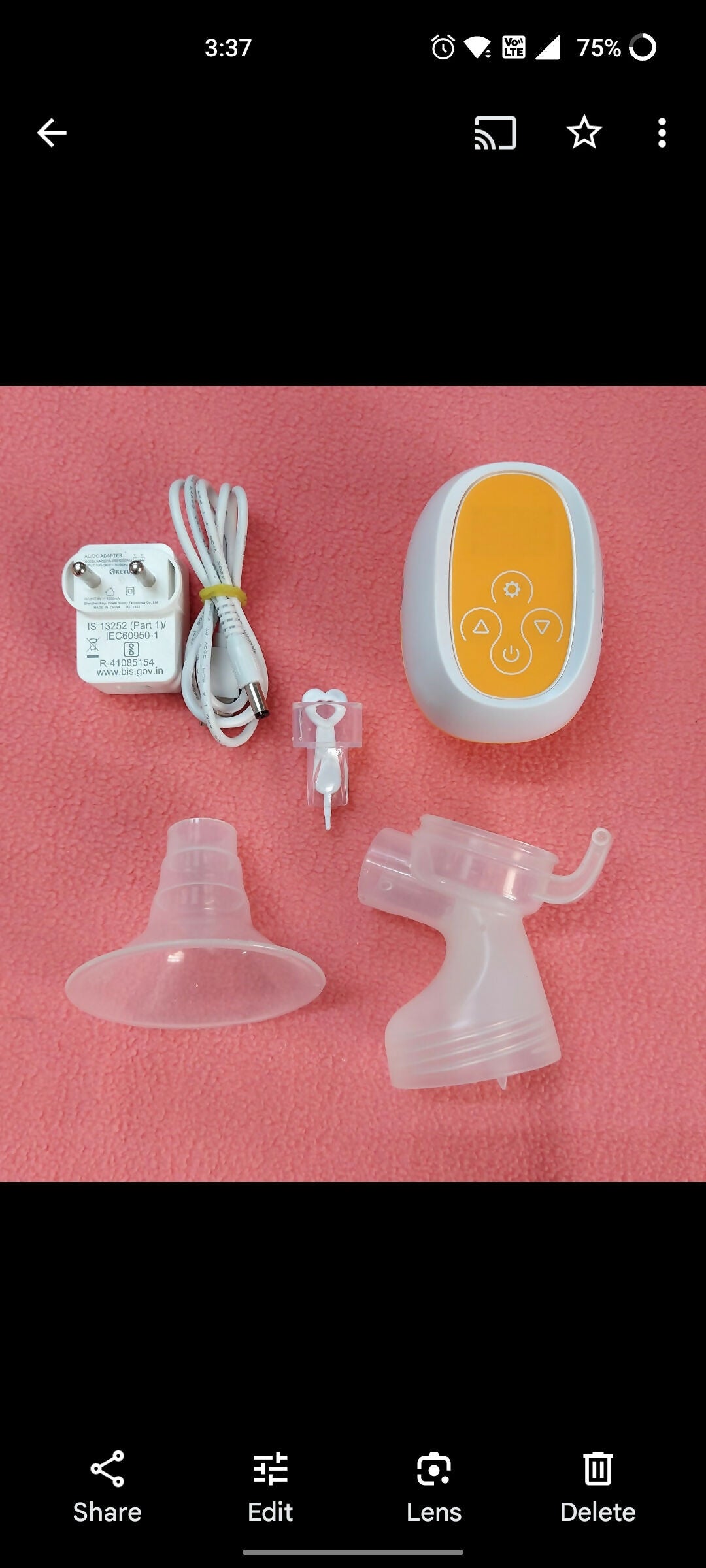 BABYHUG electric and manual breast pump - PyaraBaby