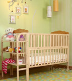 BABYHUG Lily Wooden Cot, Dimensions: 149×64×104 cm