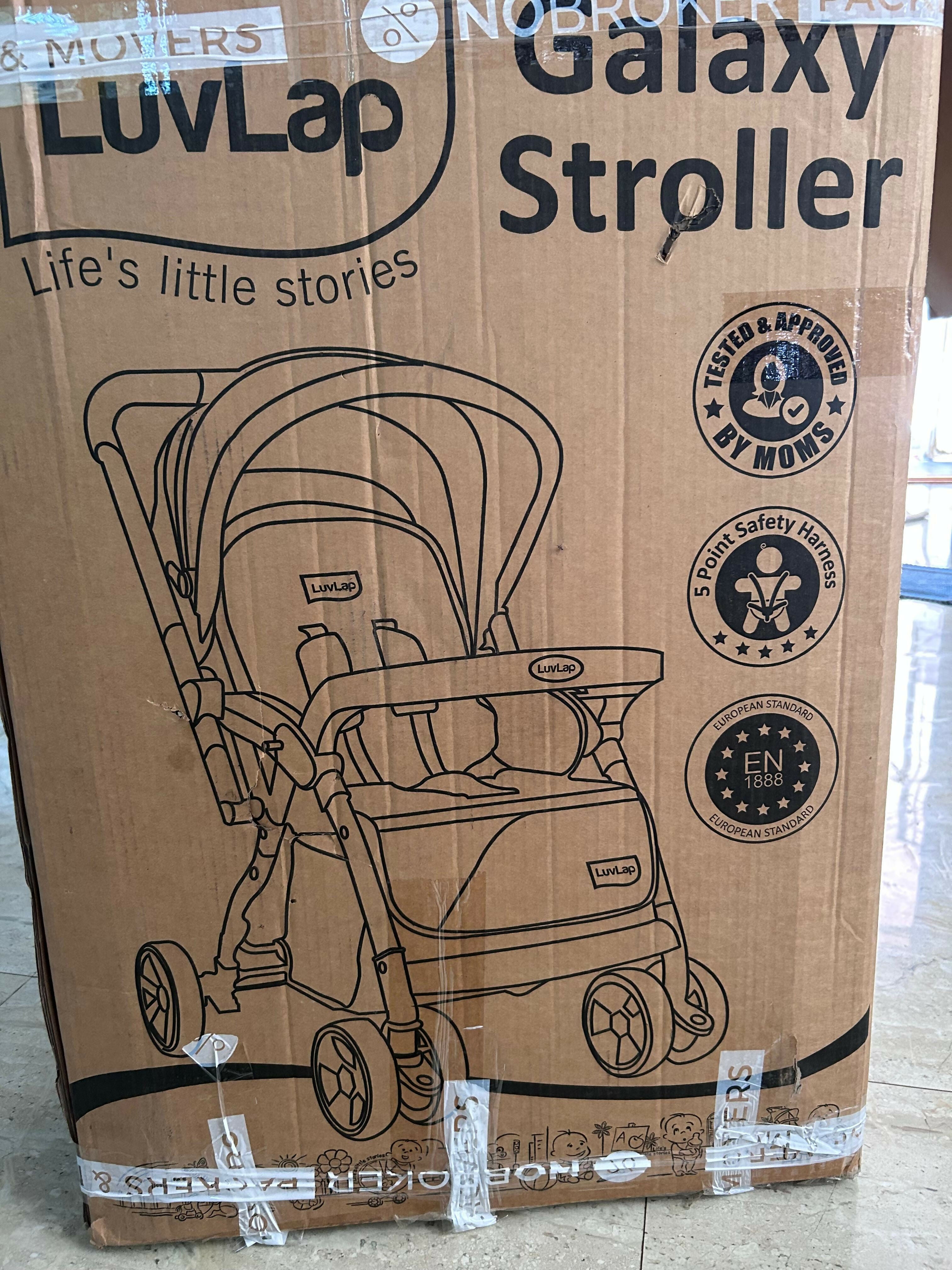 Buy LUVLAP Stroller/Pram – Comfortable, Safe, and Travel-Friendly Ride for Babies

