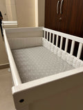 IKEA  SUNDVIK Crib/Cot  For Baby With IKEA Mattress