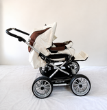 Emmaljunga City Cross Premium Stroller Reversible Seat Rain Cover B128