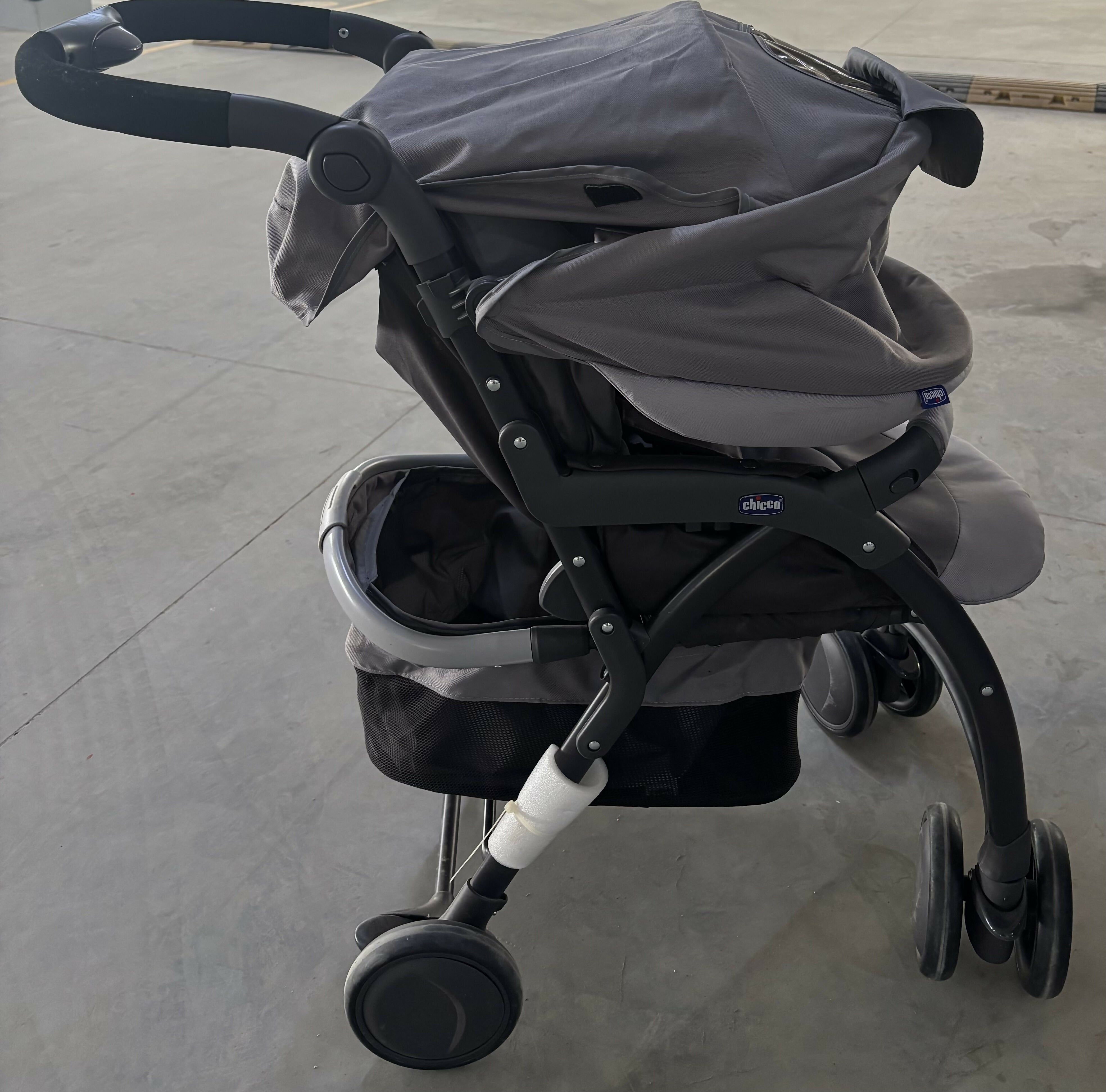 CHICCO  Simplicity Baby Stroller/Pram, Grey 