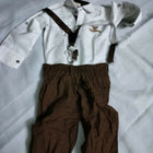 Dress your baby in playful style with our Dungaree Set, offering comfort and cuteness for every adventure.
