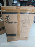 R for Rabbit Marshmallow Lite High Chair - Lightweight, Foldable, and Safe for Baby's Mealtime.