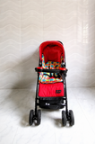 LuvLap Baby Stroller Reclining Foldable Travel Pram With Tray