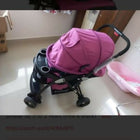 Enjoy comfort and style on the go with the LUVLAP Galaxy Stroller/Pram, offering convenience and ease for both parent and baby.