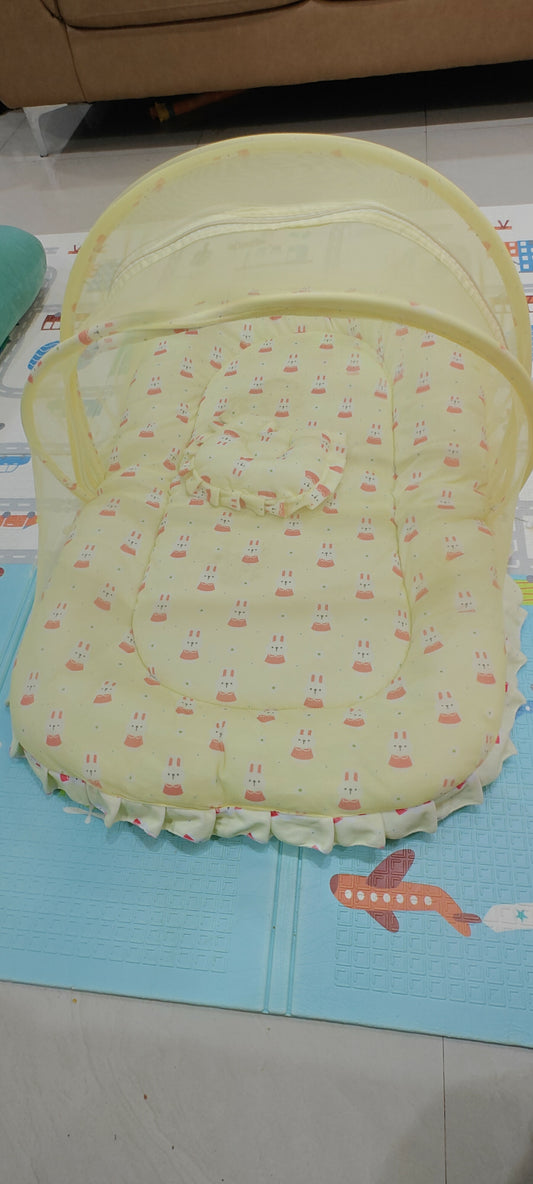Portable Baby Bed-Yellow