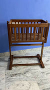 Teakwood Manual Cradle for Baby