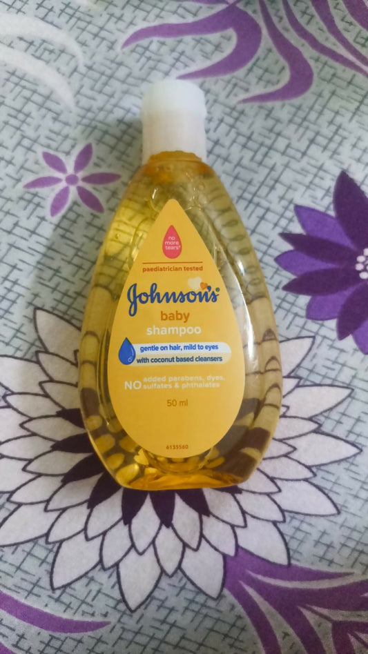 Give your baby a gentle and tear-free cleansing experience with Johnson's Baby Shampoo—soft, mild, and perfect for everyday use!